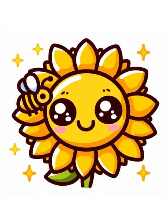Cheerful Sunflower