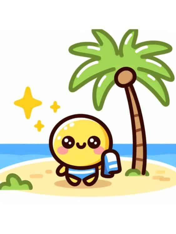 Simple Beach Scene