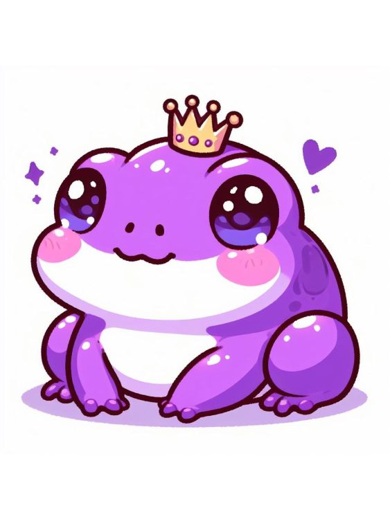 Purple Frog Prince