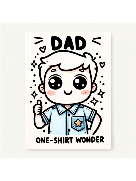 Dad, A One-Shirt Wonder
