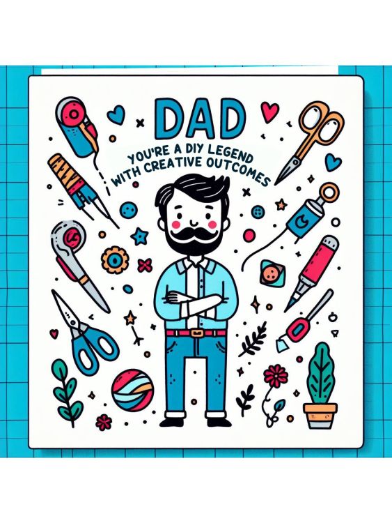 Dad, you're a DIY legend with creative outcomes