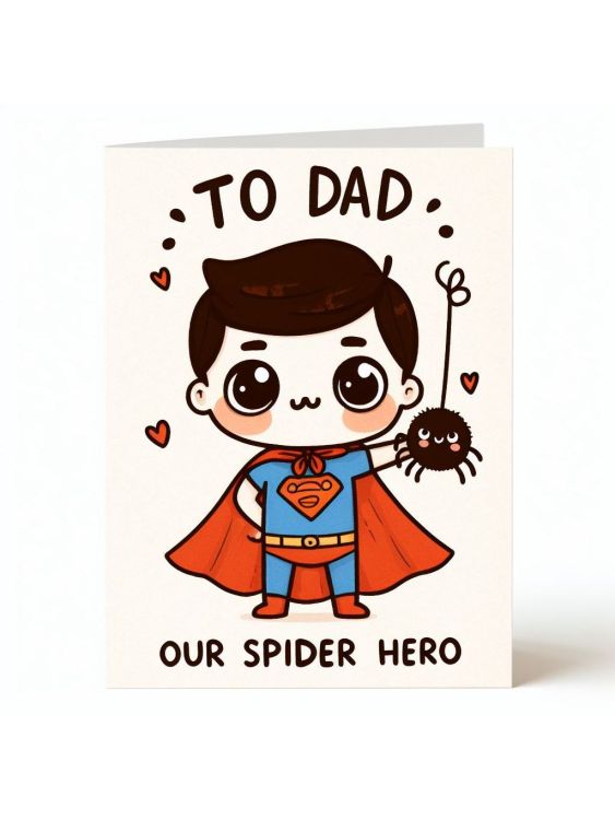 To Dad, our spider hero