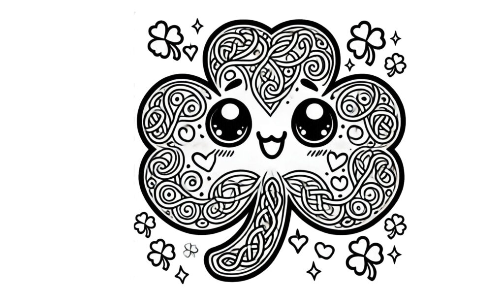 18 Shamrock Coloring Pages For 2026 - ArtsyCow