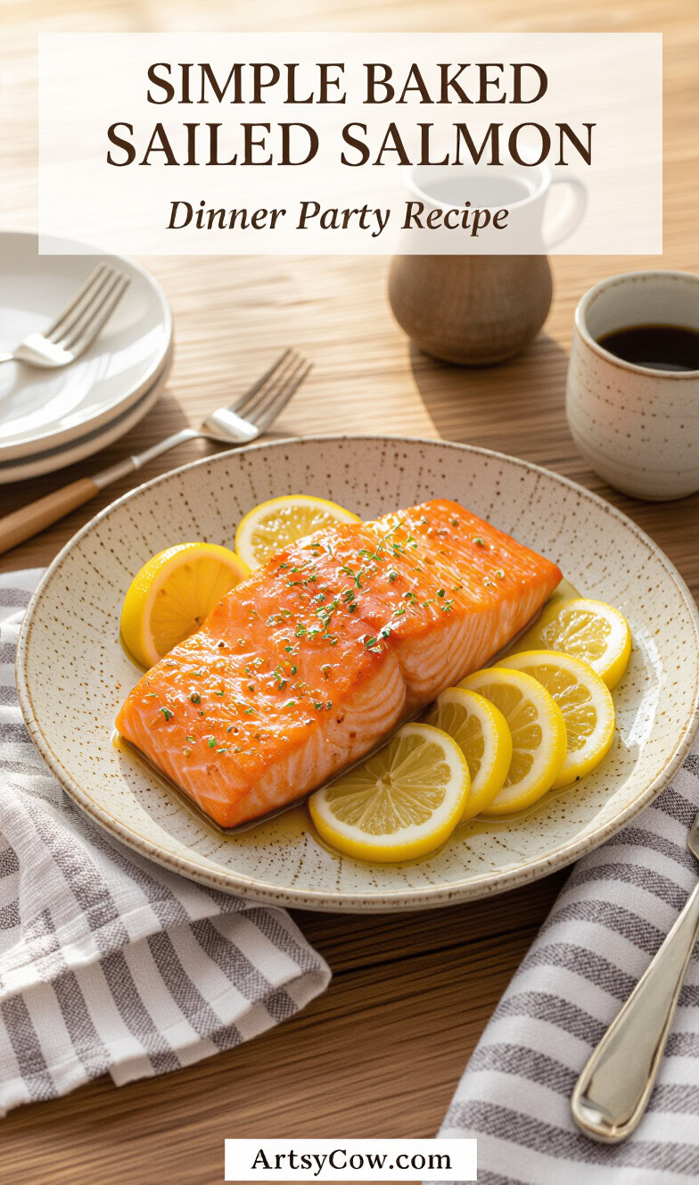 Simple Baked Salmon Dinner Party Recipe: Effortlessly Impress Without Setting Off the Smoke Alarm
