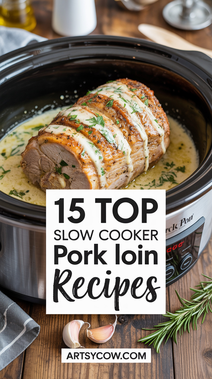 pin-1-Crock Pot Garlic Parmesan Pork Loin-4