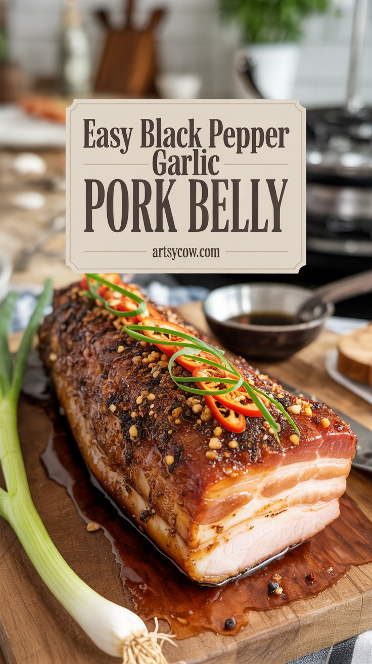 pin-1-Easy Black Pepper Garlic Pork Belly-7