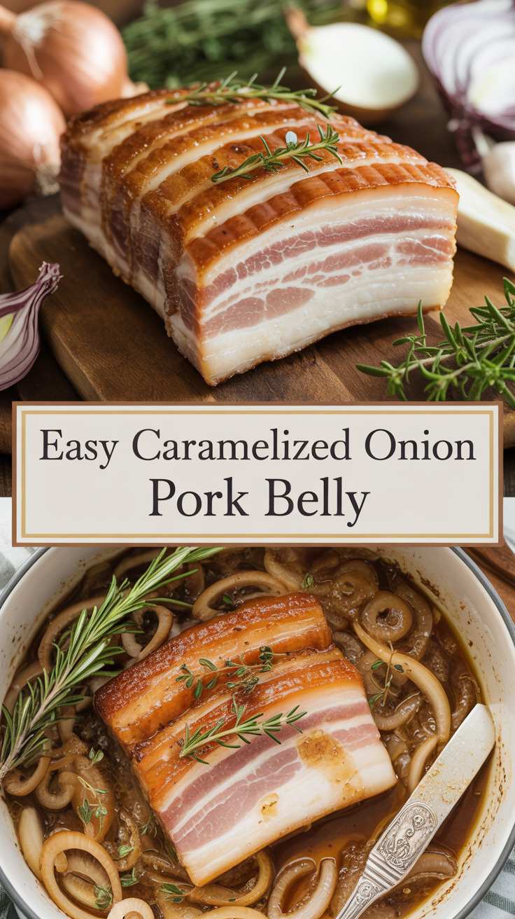pin-1-Easy Caramelized Onion Pork Belly-4