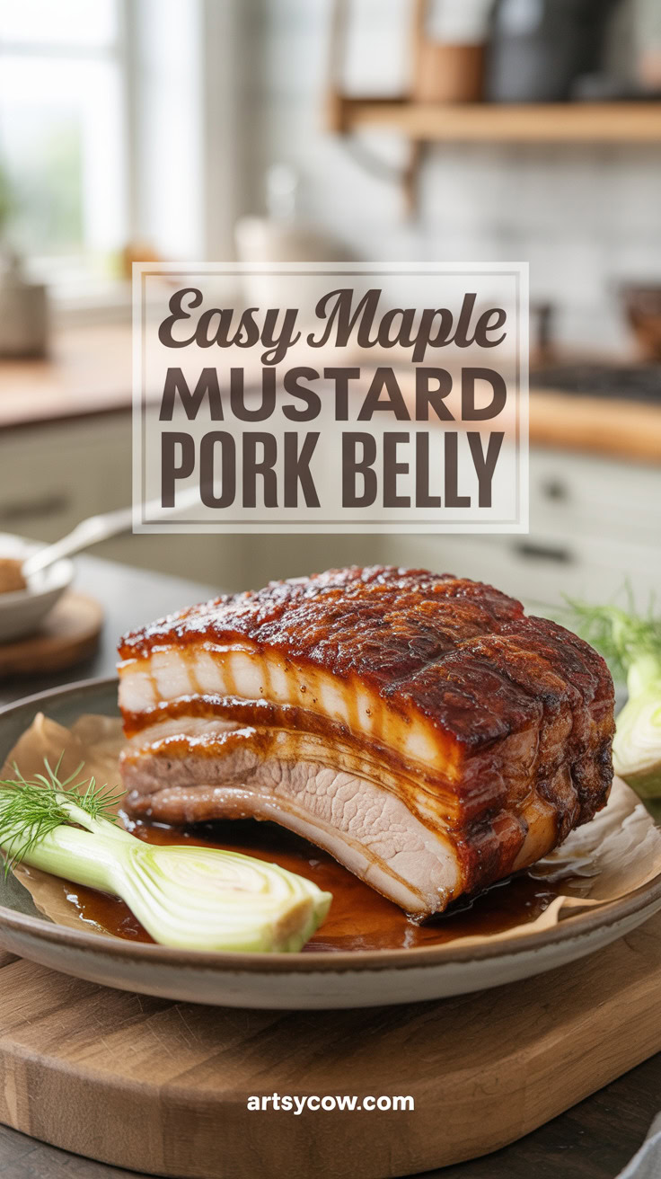 pin-1-Easy Maple Mustard Pork Belly-5