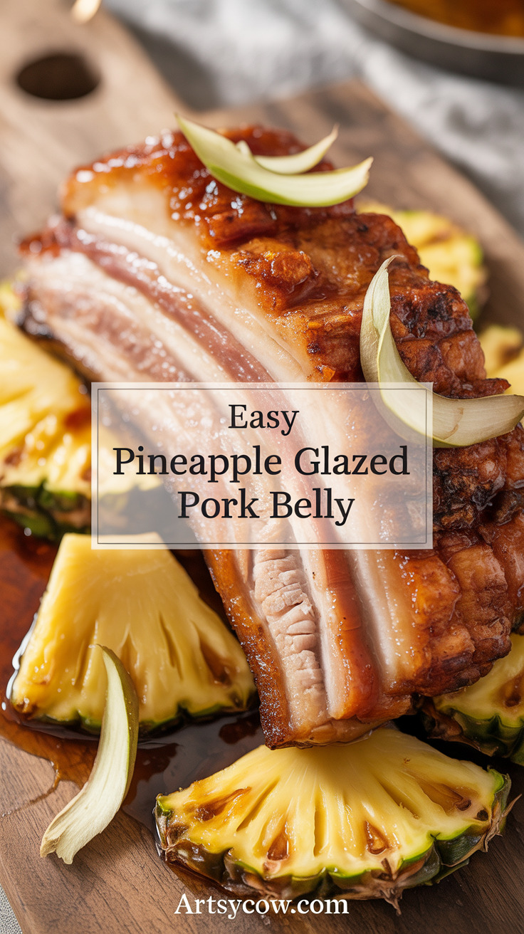pin-1-Easy Pineapple Glazed Pork Belly-6