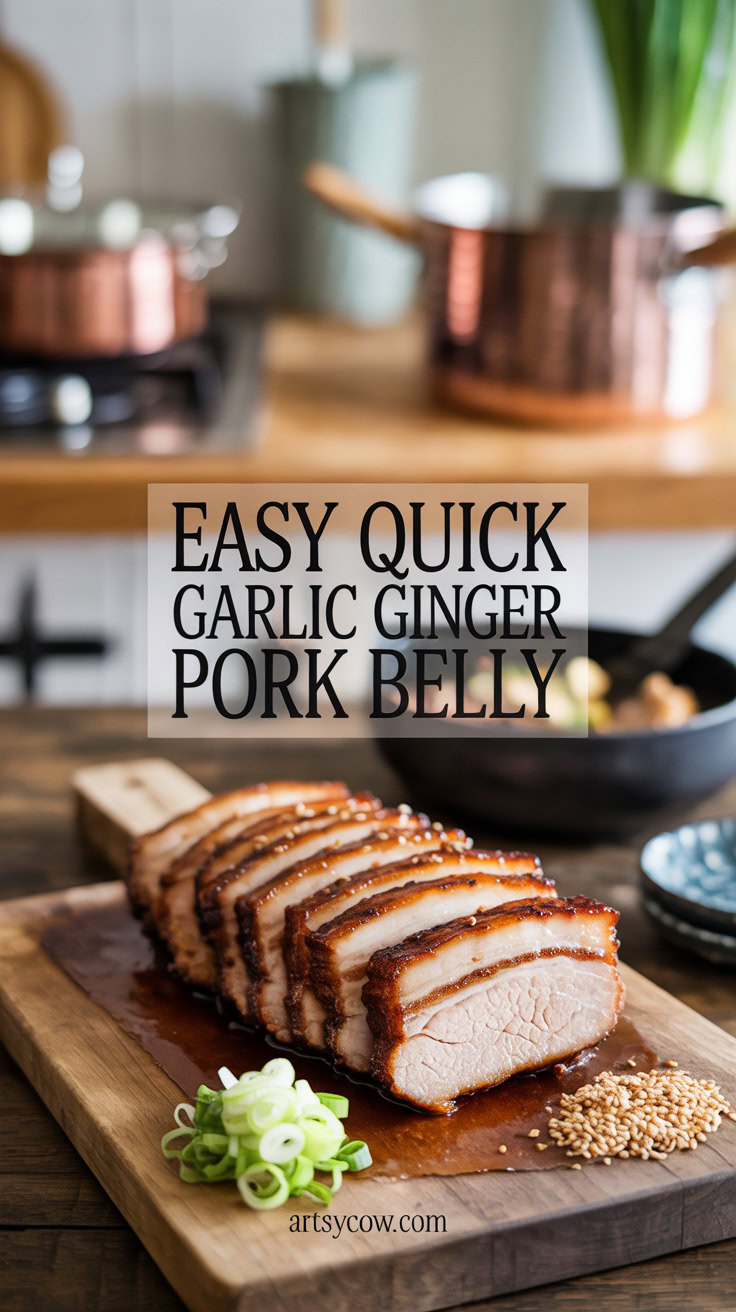 pin-1-Easy Quick Garlic Ginger Pork Belly-6