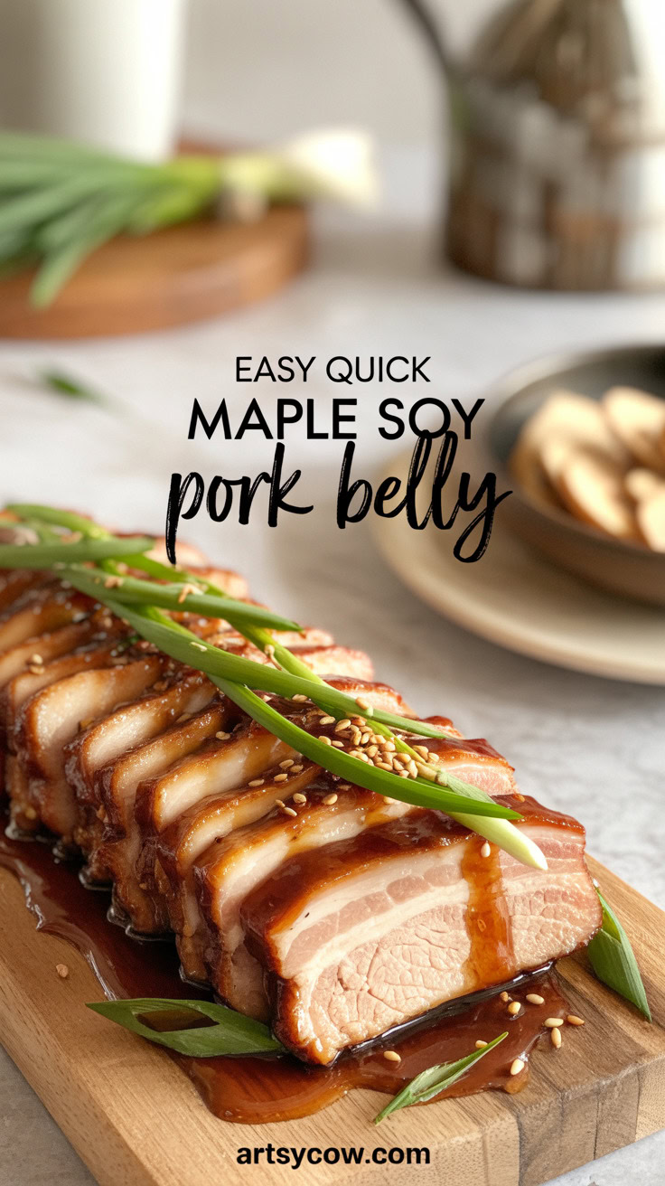 pin-1-Easy Quick Maple Soy Pork Belly-7