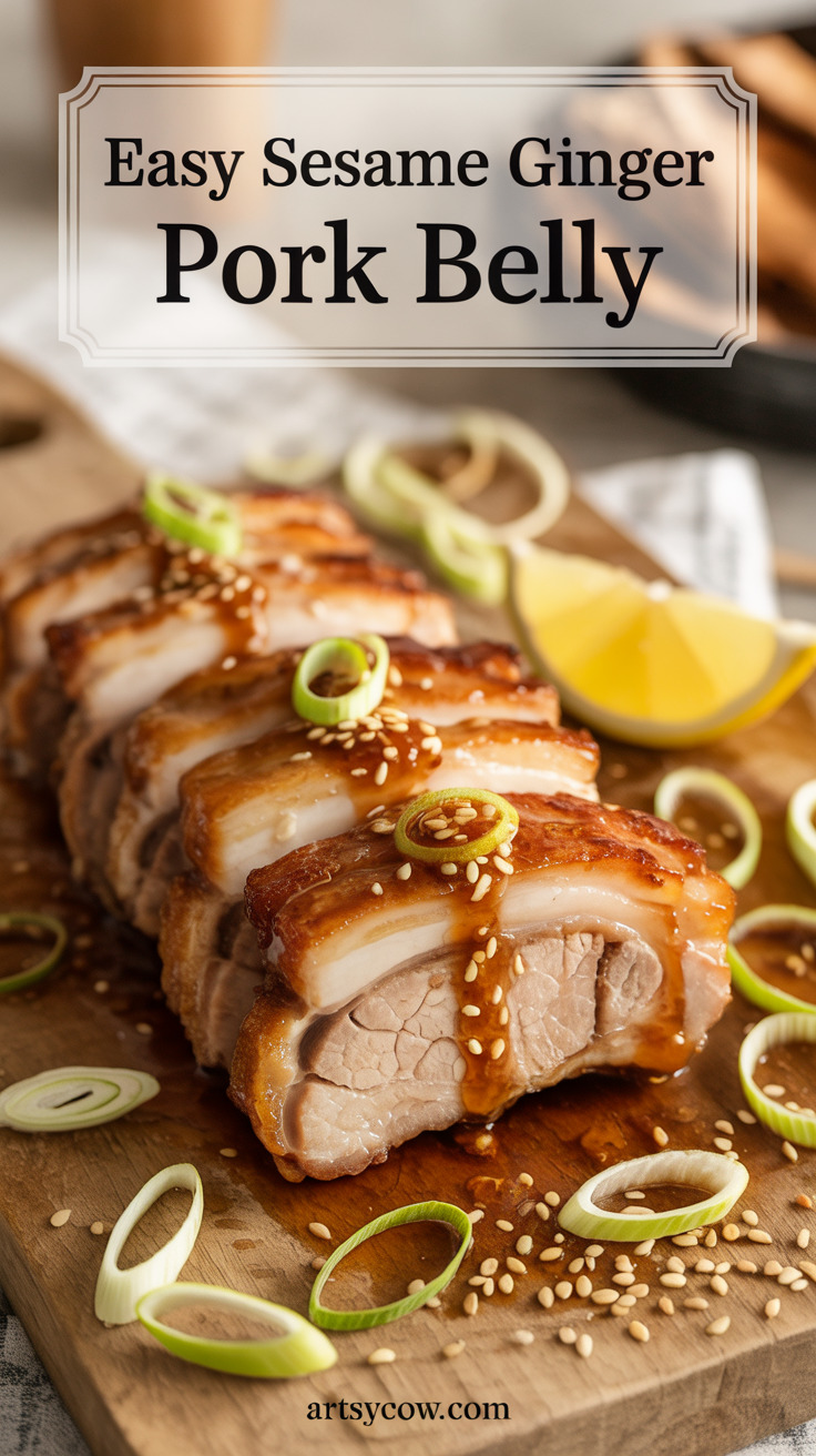 pin-1-Easy Sesame Ginger Pork Belly-6