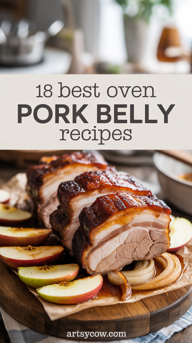 pin-1-Oven Baked Apple Cider Pork Belly-4