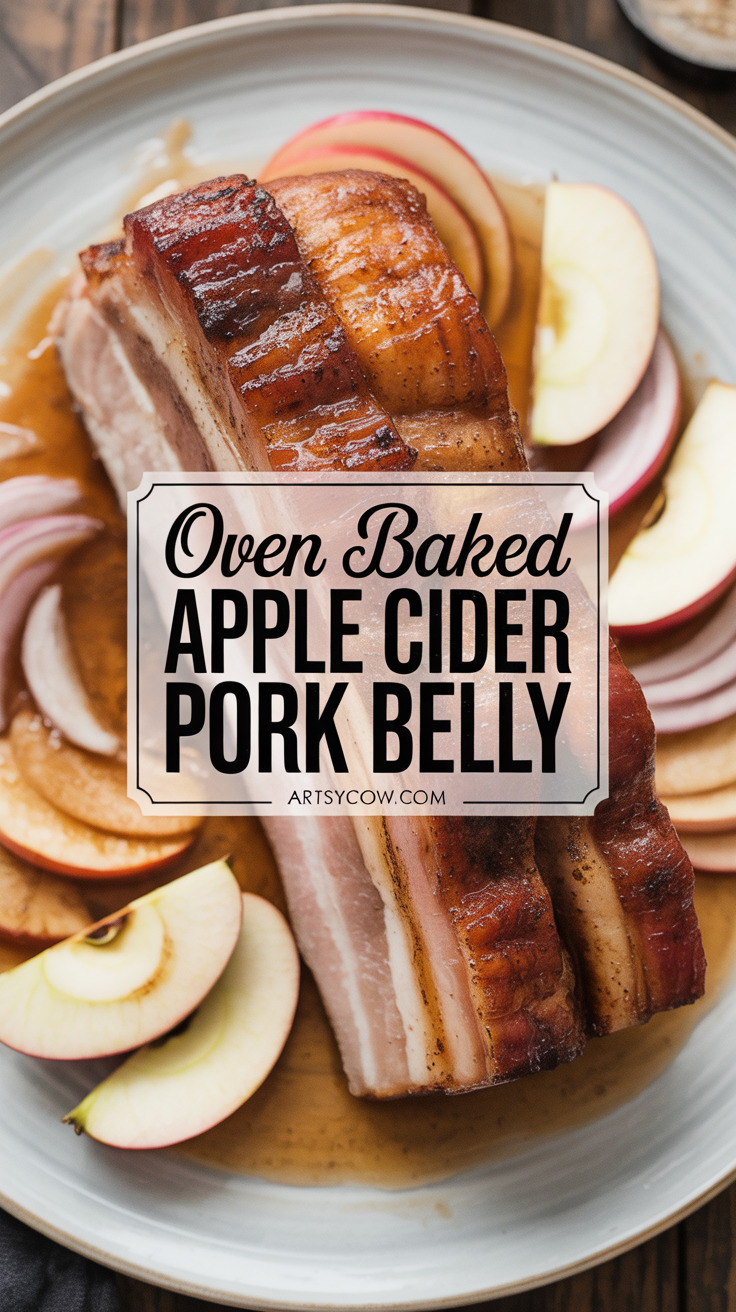 pin-1-Oven Baked Apple Cider Pork Belly-6
