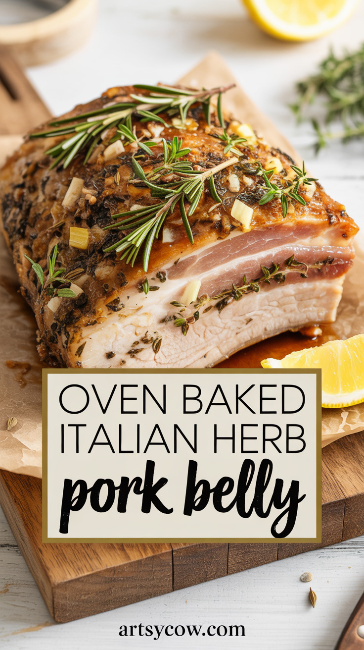 pin-1-Oven Baked Italian Herb Pork Belly-7
