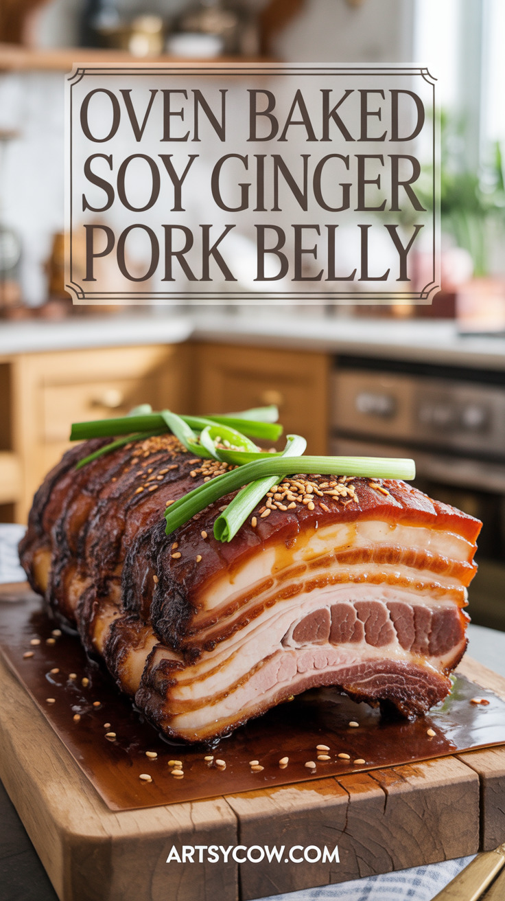 pin-1-Oven Baked Soy Ginger Pork Belly-5