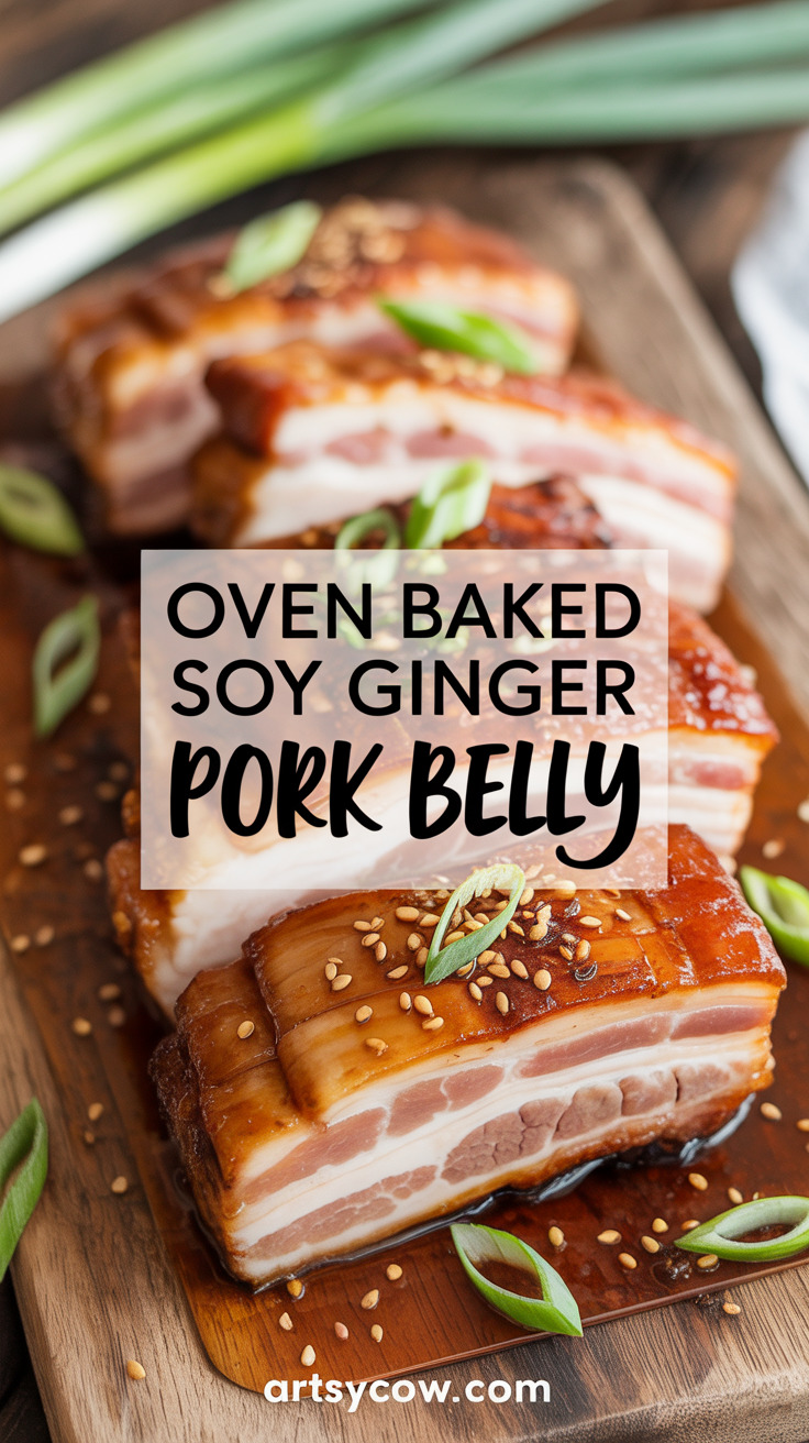 pin-1-Oven Baked Soy Ginger Pork Belly-6