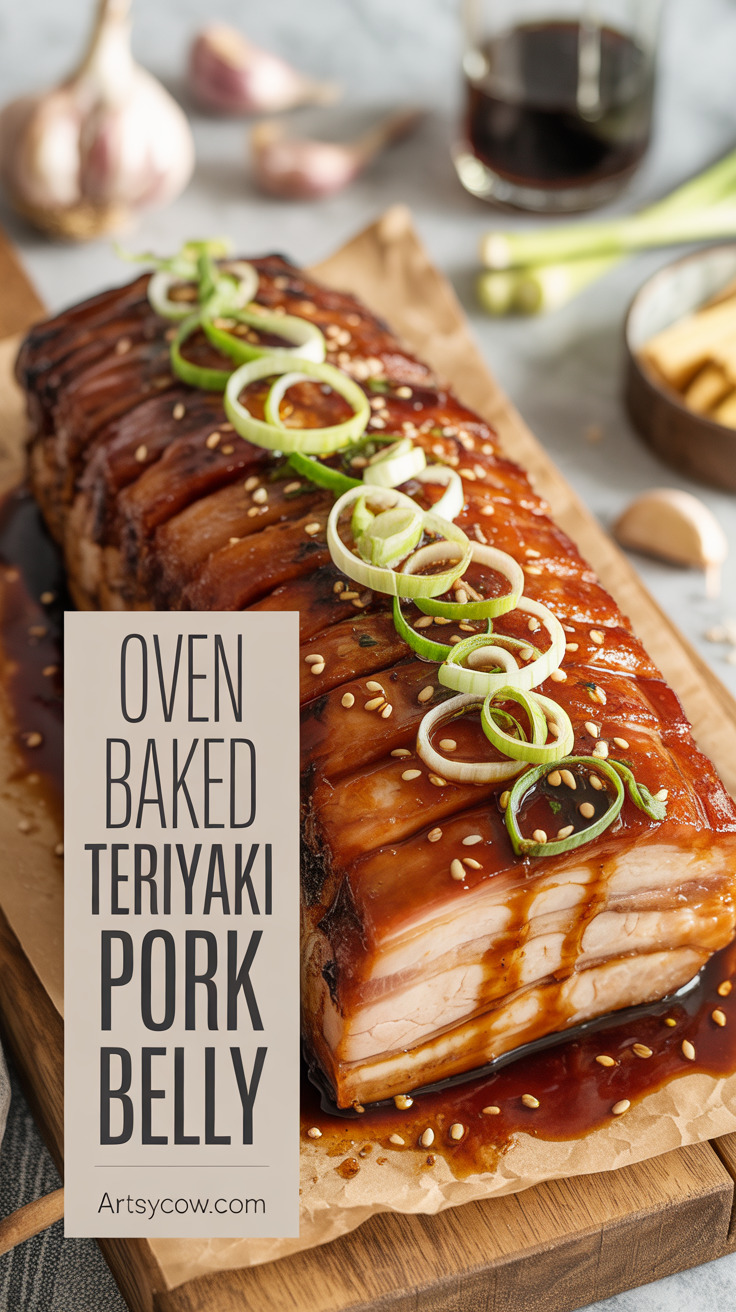 pin-1-Oven Baked Teriyaki Pork Belly-6