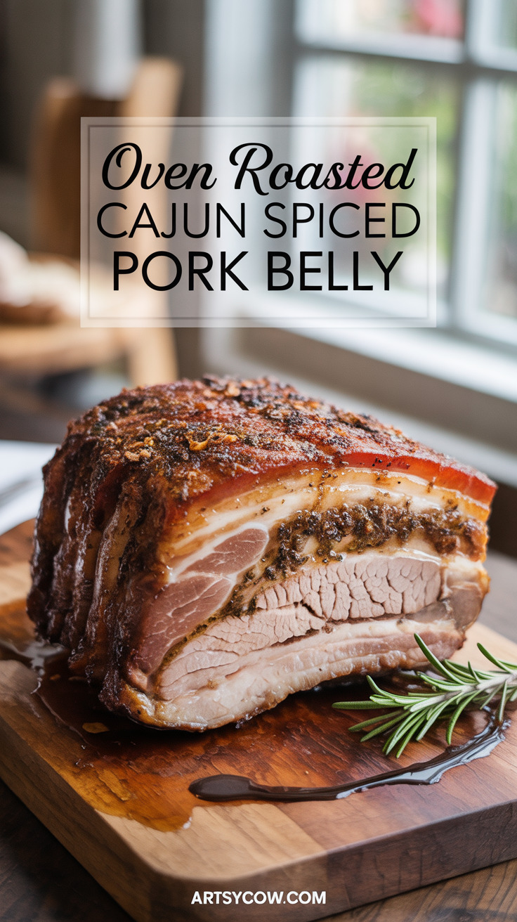 pin-1-Oven Roasted Cajun Spiced Pork Belly-6