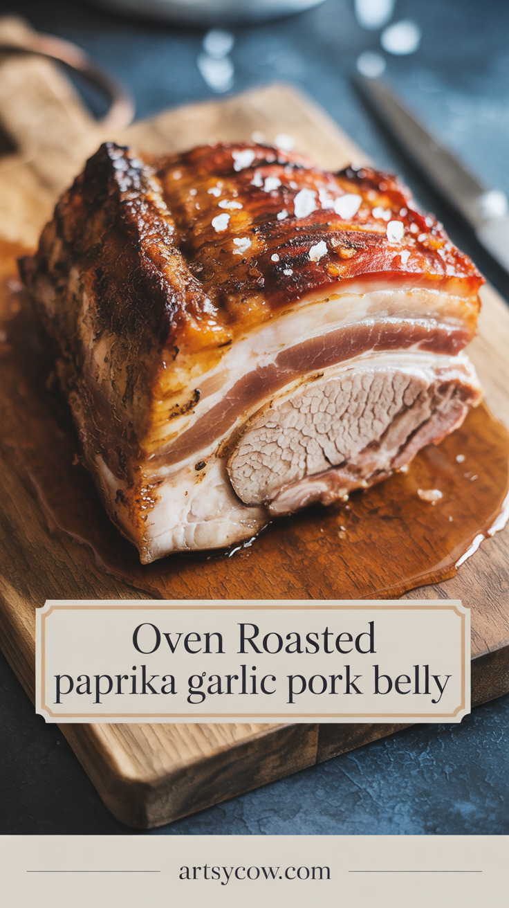 pin-1-Oven Roasted Paprika Garlic Pork Belly-5
