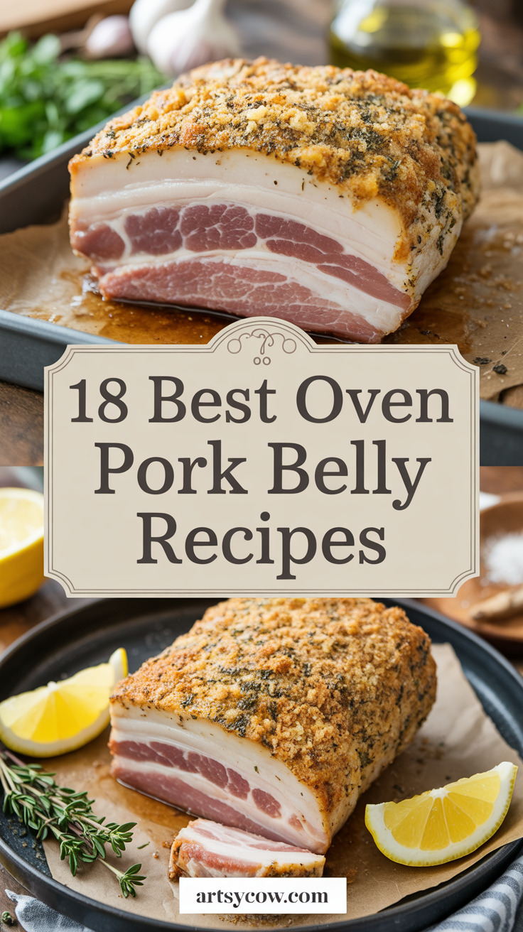 pin-14-Oven Roasted Garlic Parmesan Pork Belly-2