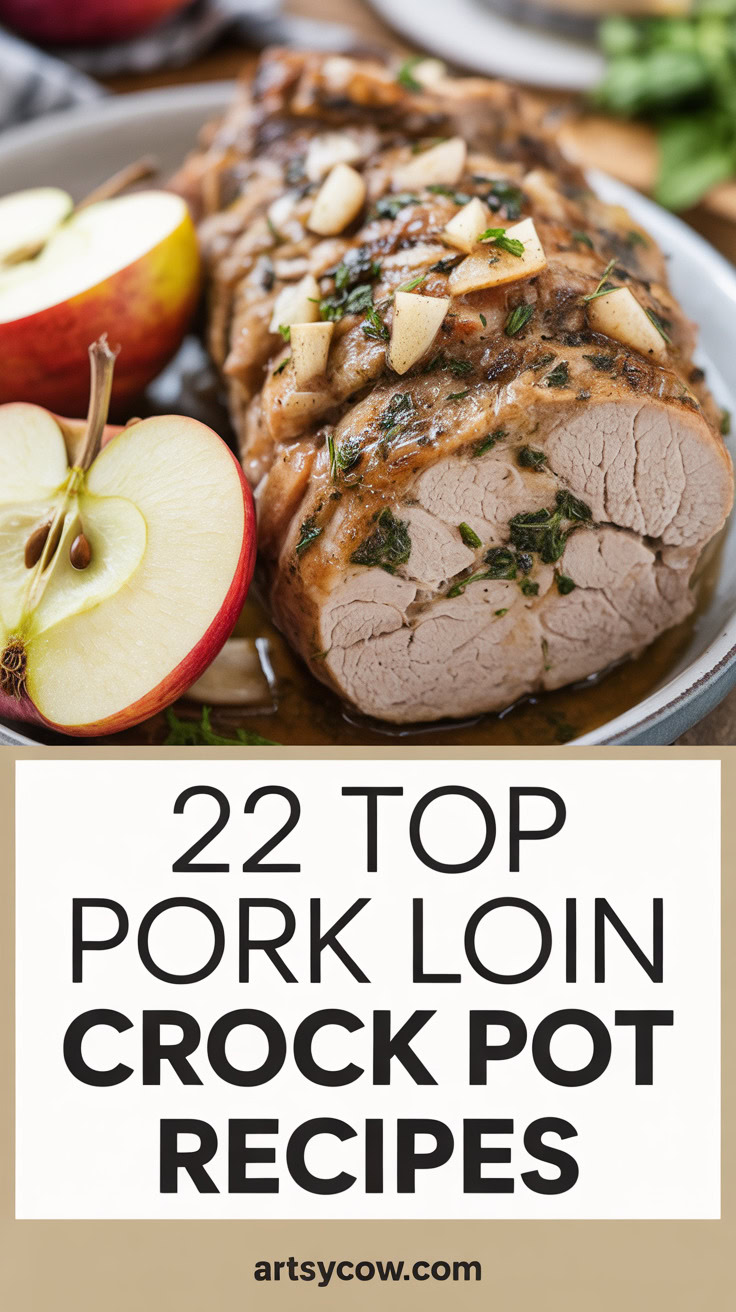 pin-3-Crock Pot Apple Garlic Herb Pork Tenderloin-1
