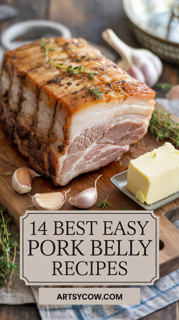 pin-6-Easy Garlic Butter Roasted Pork Belly-3