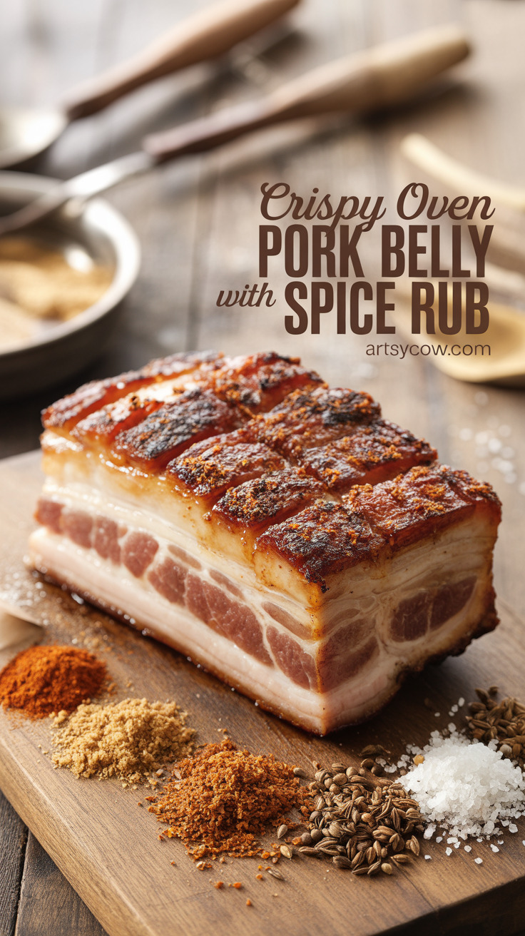 pin-1-Crispy Oven Pork Belly with Spice Rub-4