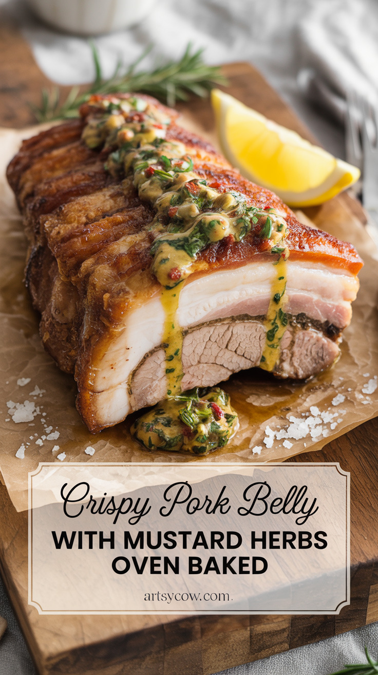 pin-1-Crispy Pork Belly with Mustard Herbs Oven Baked-5