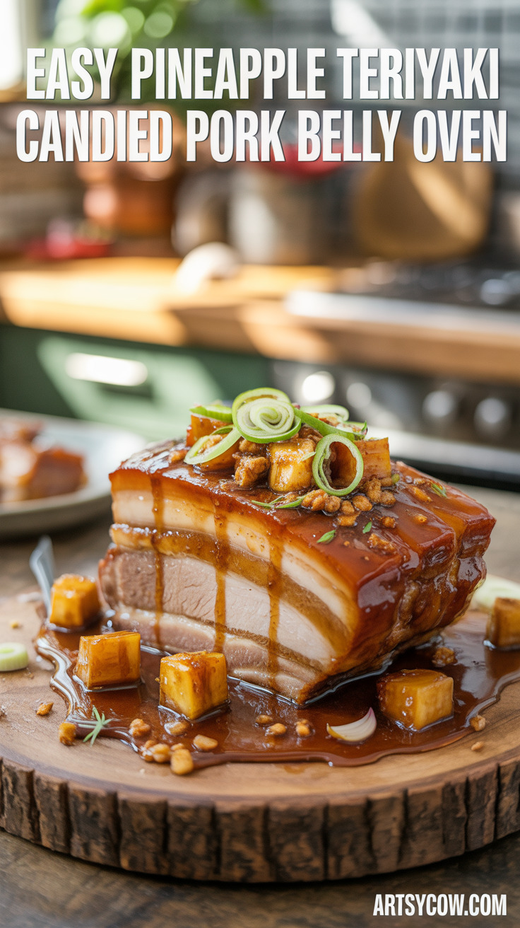 pin-1-Easy Pineapple Teriyaki Candied Pork Belly Oven-4