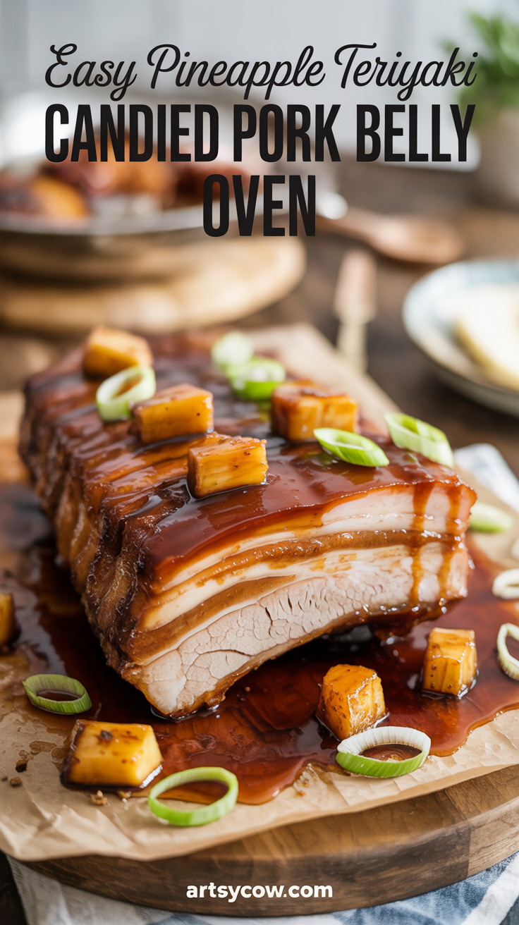 pin-1-Easy Pineapple Teriyaki Candied Pork Belly Oven-5
