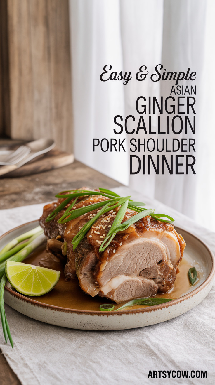 pin-1-Easy & Simple Asian Ginger Scallion Pork Shoulder Dinner-4-1