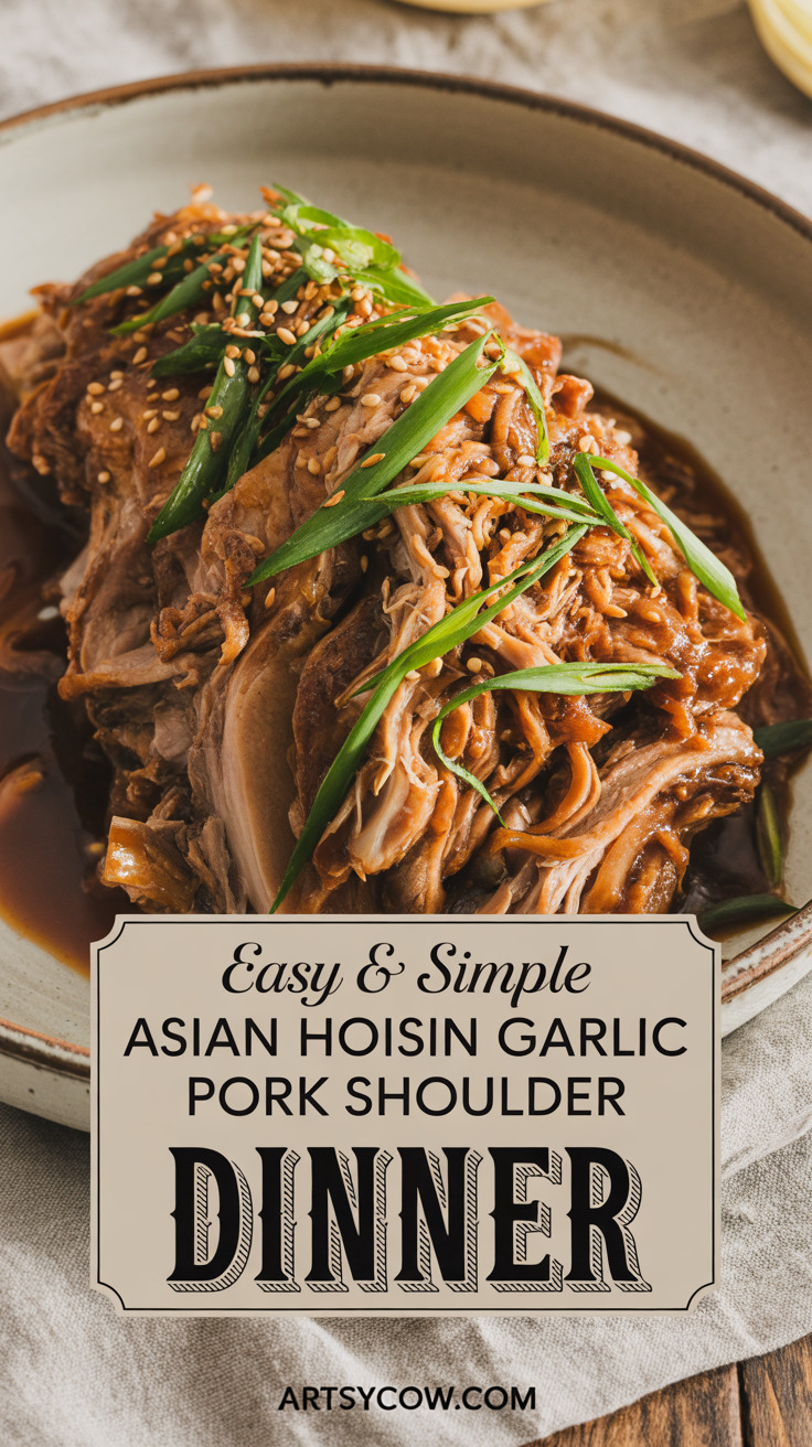 pin-1-Easy & Simple Asian Hoisin Garlic Pork Shoulder Dinner-6