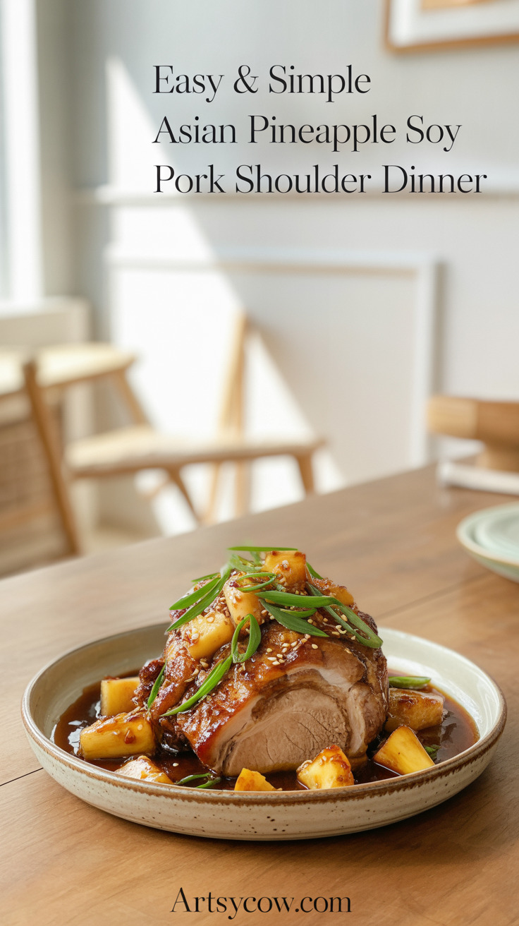 pin-1-Easy & Simple Asian Pineapple Soy Pork Shoulder Dinner-3-3