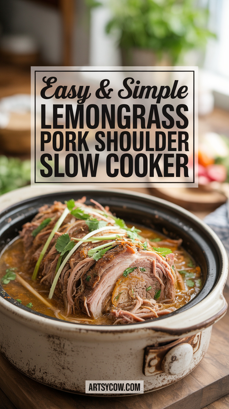 pin-1-Easy & Simple Lemongrass Pork Shoulder Slow Cooker-8