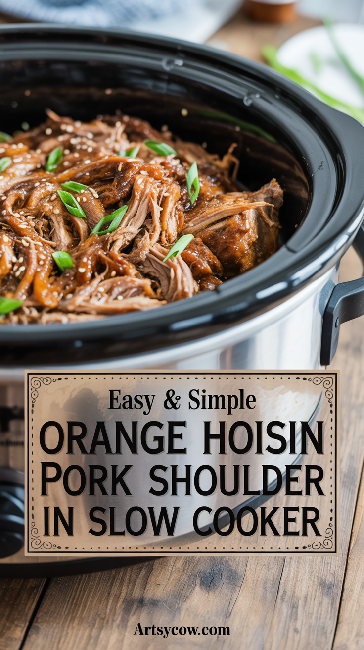 pin-1-Easy & Simple Orange Hoisin Pork Shoulder In Slow Cooker-4-2