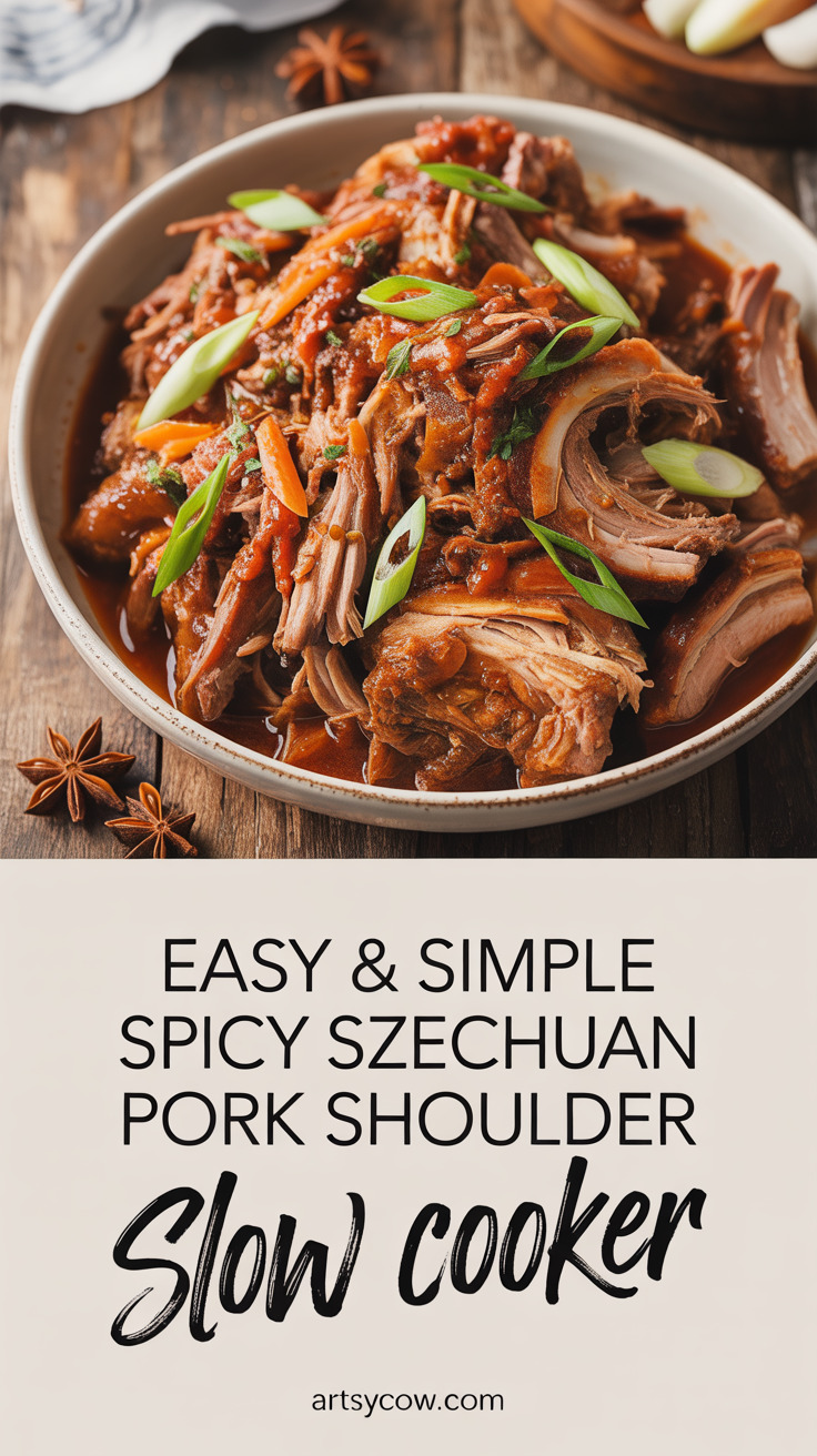 pin-1-Easy & Simple Spicy Szechuan Pork Shoulder Slow Cooker-3-1