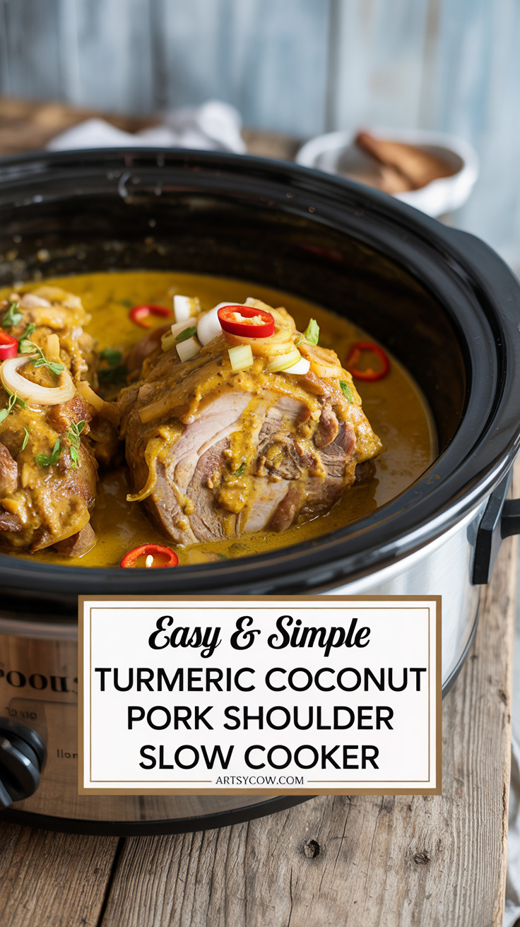 pin-1-Easy & Simple Turmeric Coconut Pork Shoulder Slow Cooker-3-2