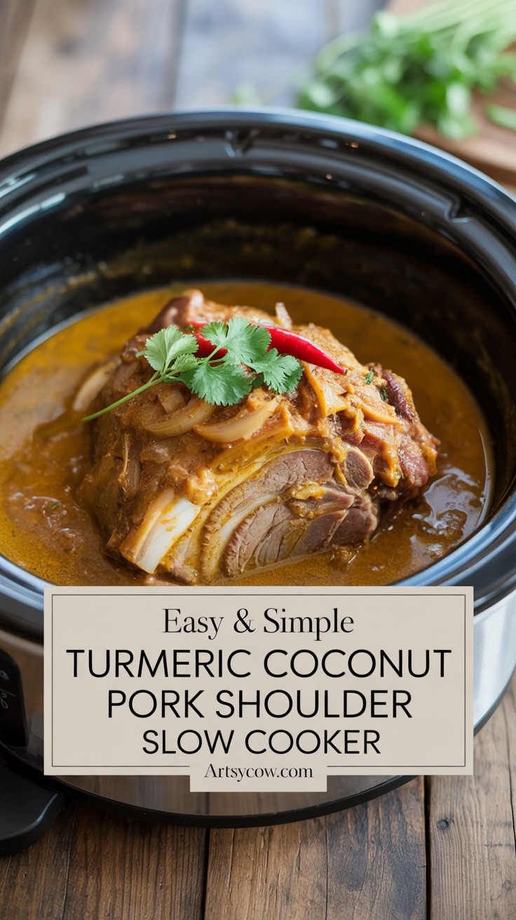 pin-1-Easy & Simple Turmeric Coconut Pork Shoulder Slow Cooker-4-3