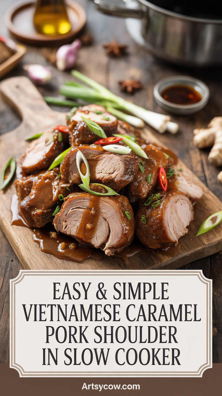 pin-1-Easy & Simple Vietnamese Caramel Pork Shoulder In Slow Cooker-3-2