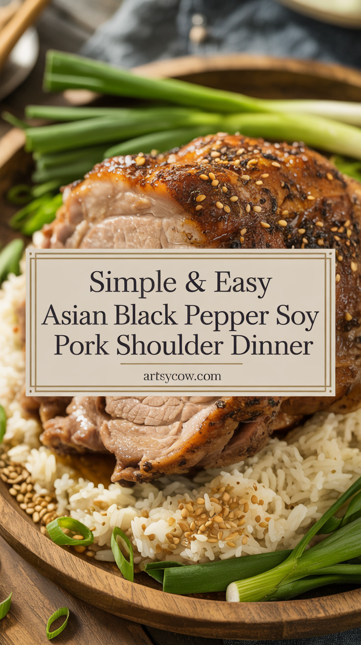 pin-1-Simple & Easy Asian Black Pepper Soy Pork Shoulder Dinner-3-3