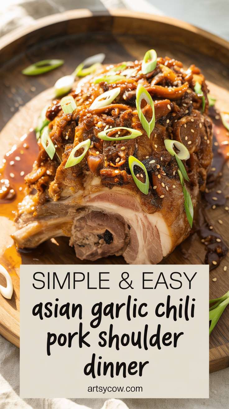 pin-1-Simple & Easy Asian Garlic Chili Pork Shoulder Dinner-3-1