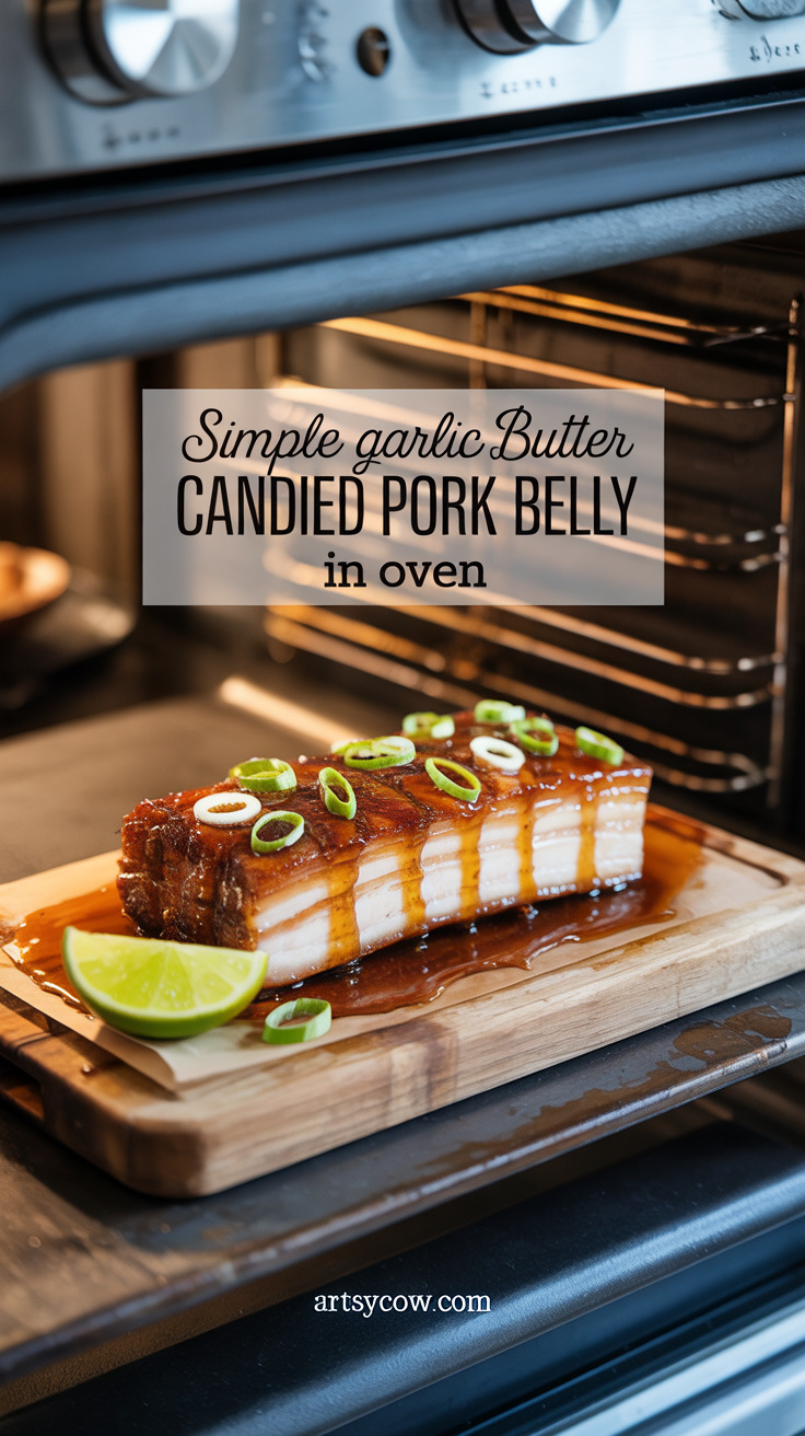 pin-1-Simple Garlic Butter Candied Pork Belly in Oven-4