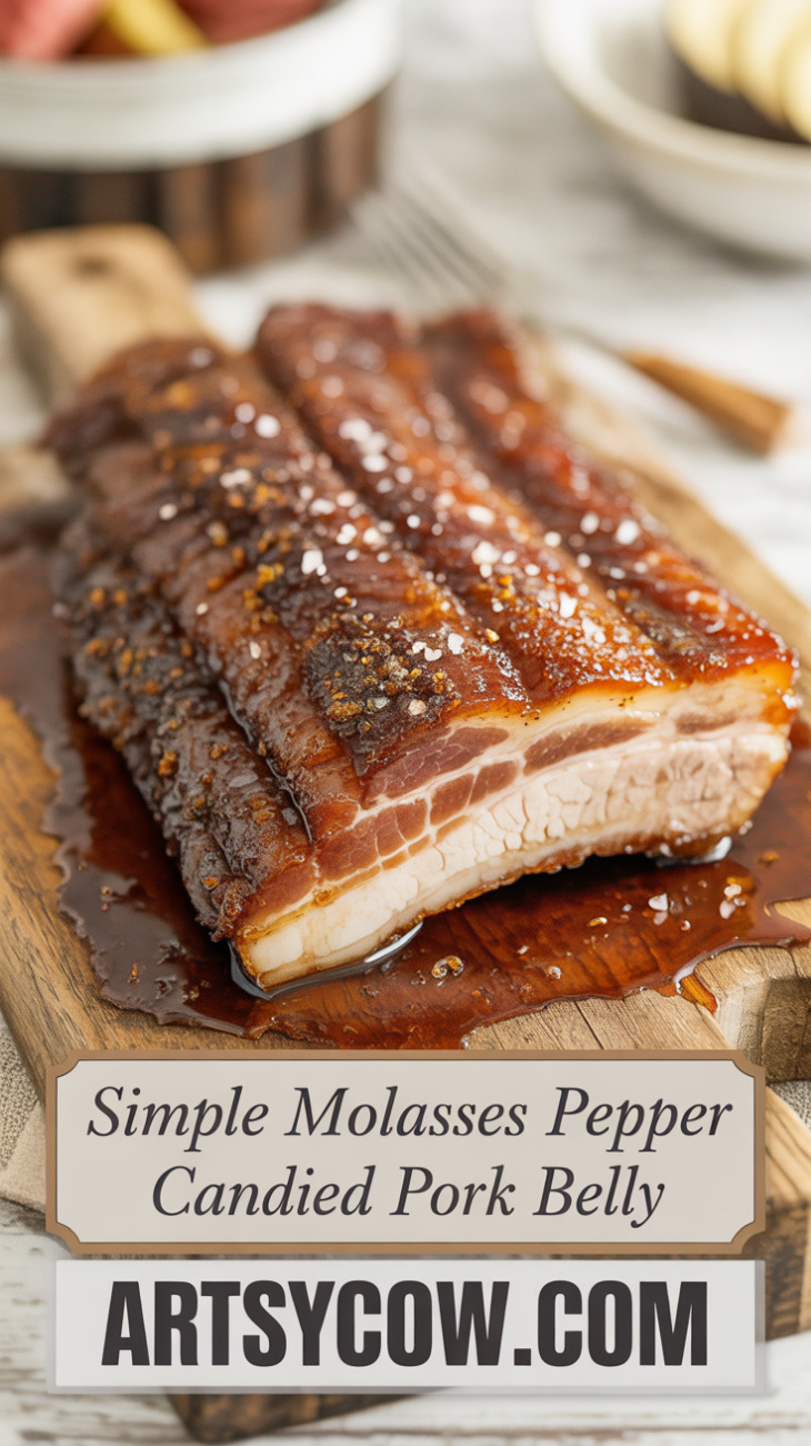 pin-1-Simple Molasses Pepper Candied Pork Belly-4