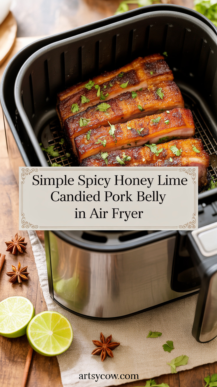 pin-1-Simple Spicy Honey Lime Candied Pork Belly in Air Fryer-6