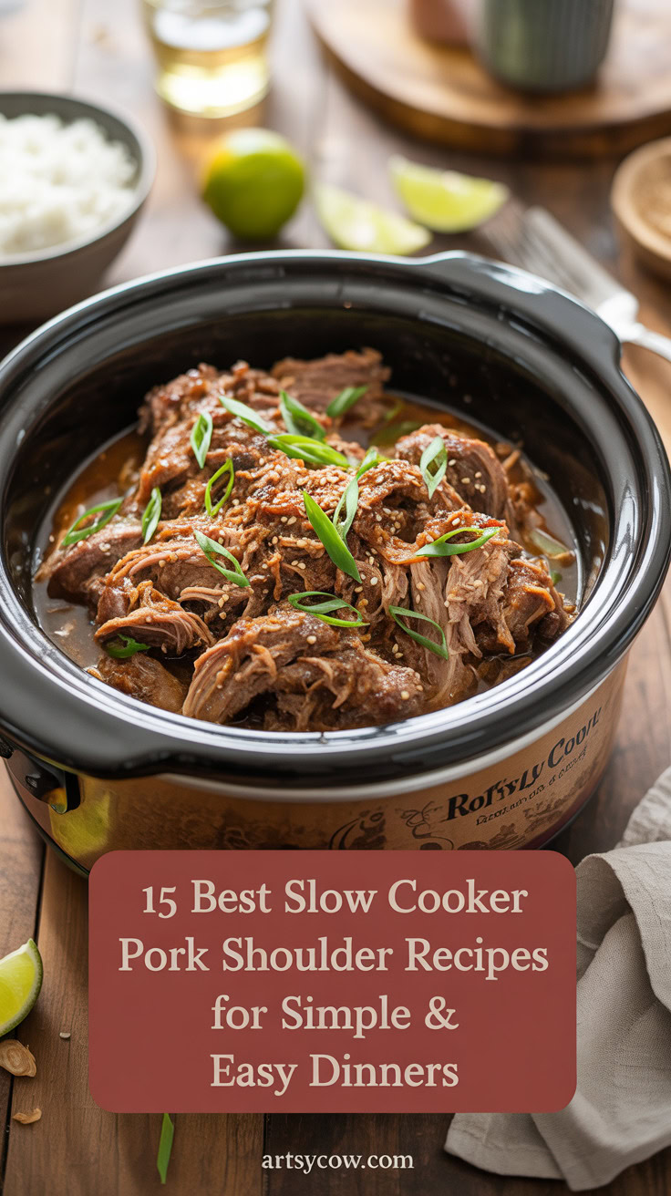 pin-1-Easy & Simple Black Bean Garlic Pork Shoulder Slow Cooker-3