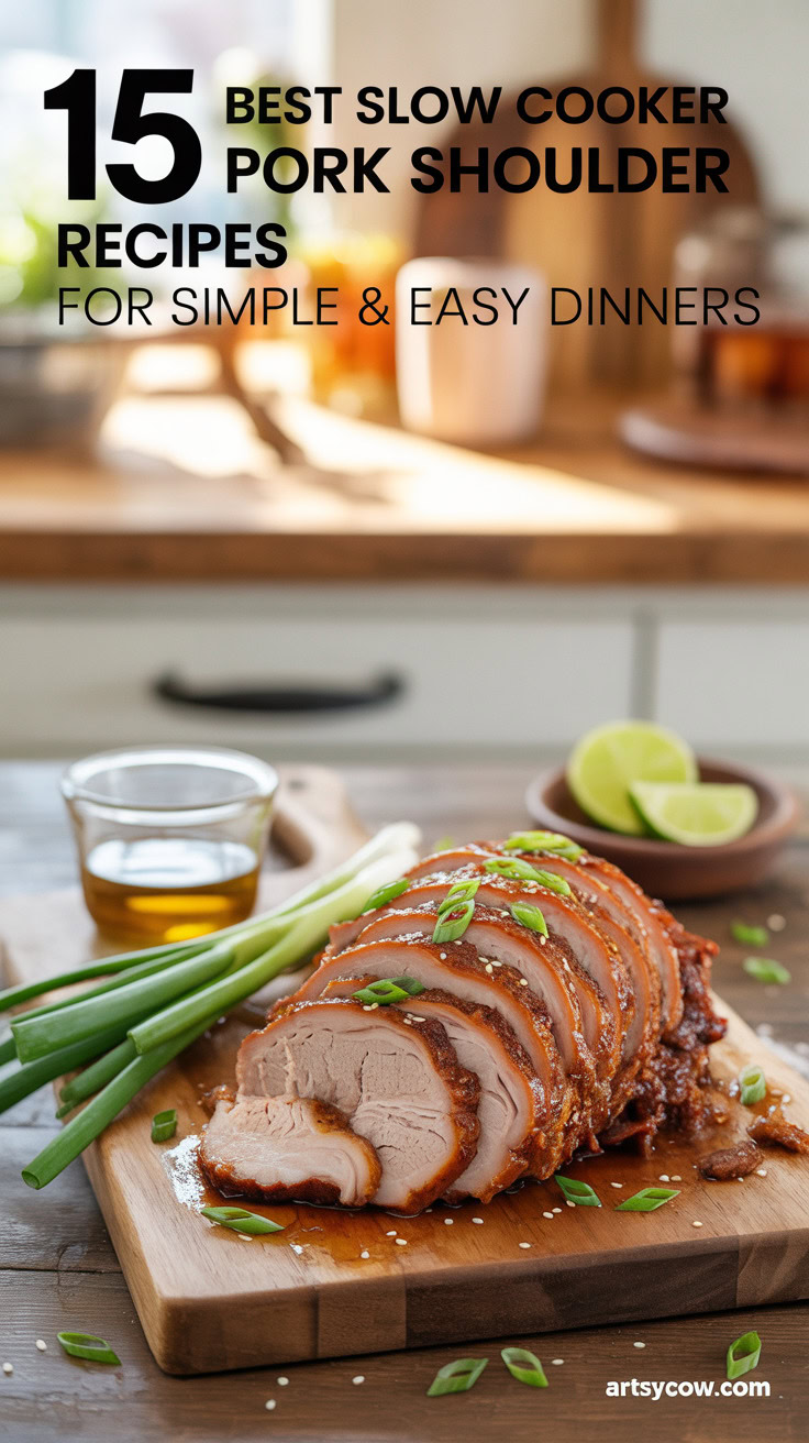 pin-11-Easy & Simple Sweet Chili Pork Shoulder In Slow Cooker-4