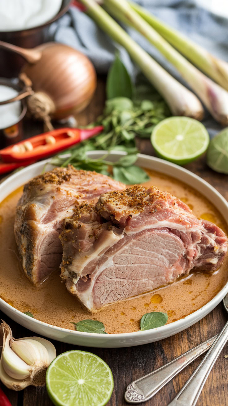 pin-13-Easy & Simple Thai Coconut Pork Shoulder Slow Cooker-1