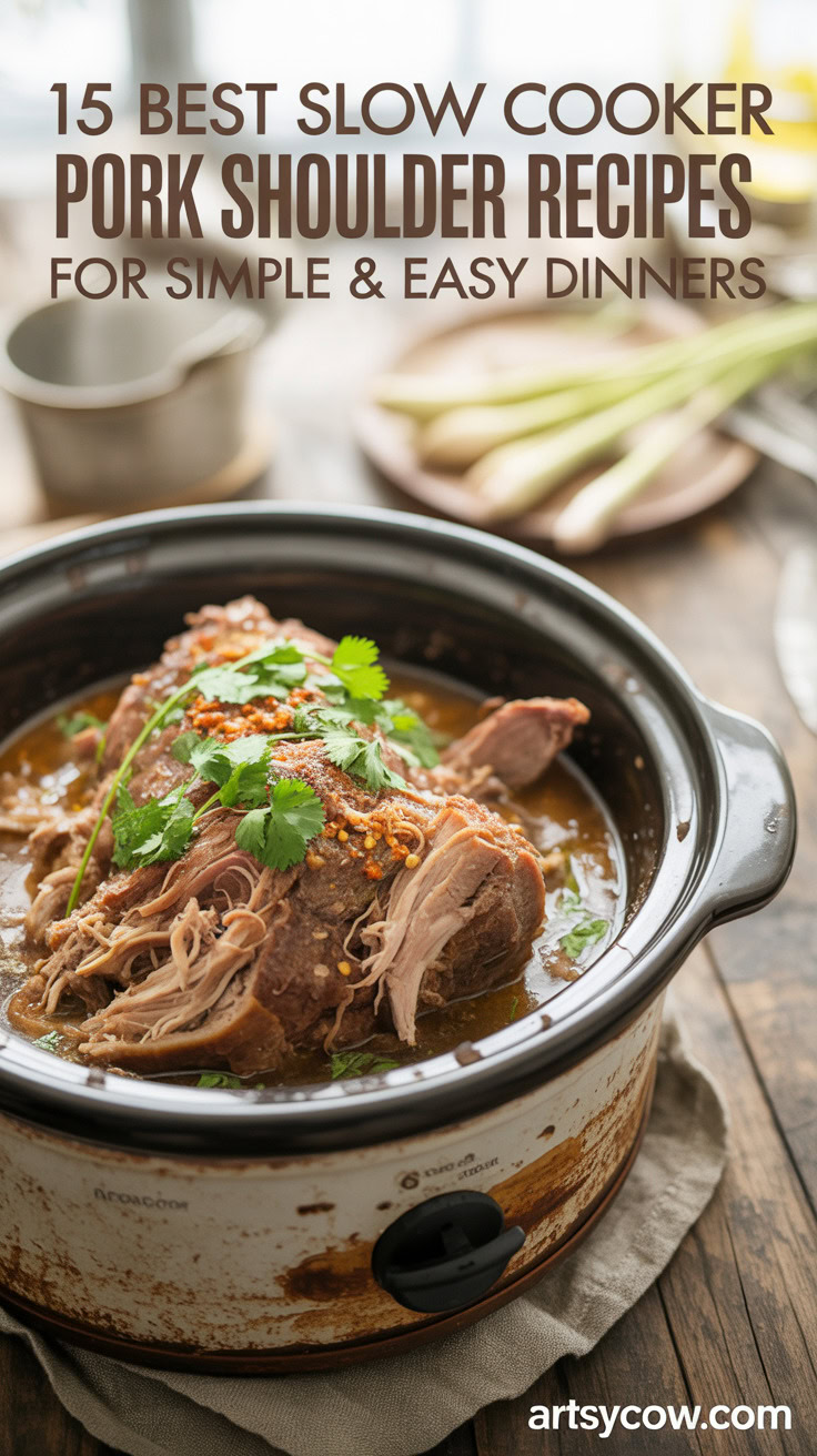 pin-7-Easy & Simple Lemongrass Pork Shoulder Slow Cooker-1-3