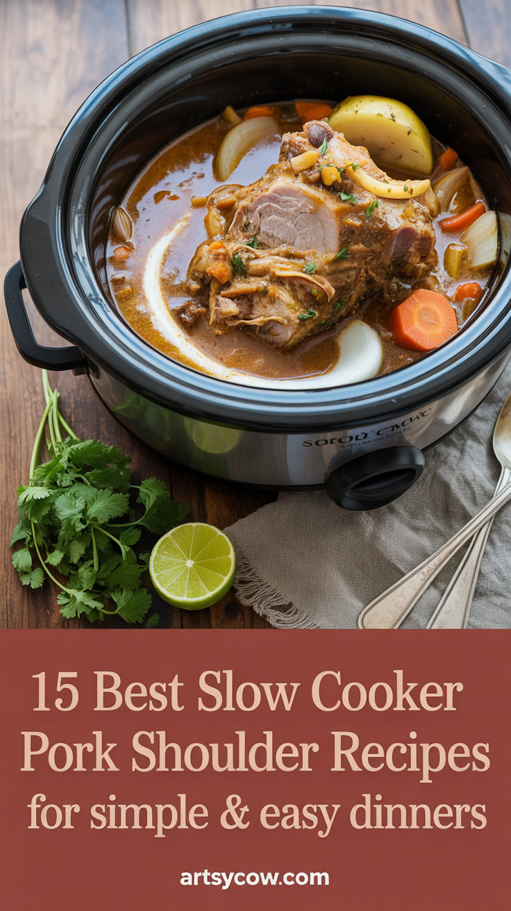 pin-8-Easy & Simple Mild Curry Pork Shoulder In Slow Cooker-2